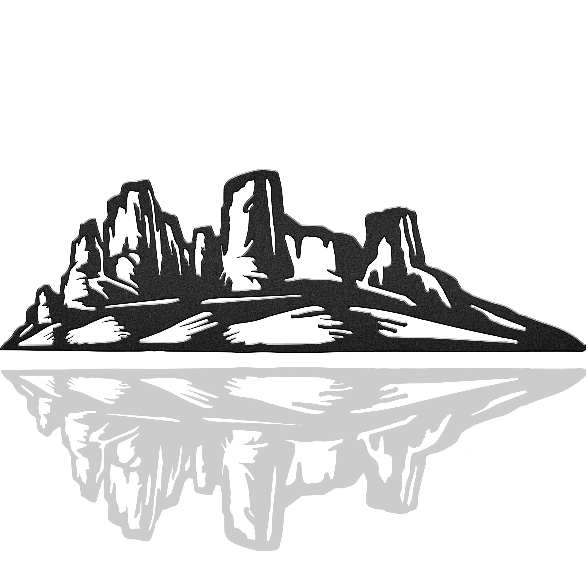 Phoenix Arizona Mountain Metal Wall Art