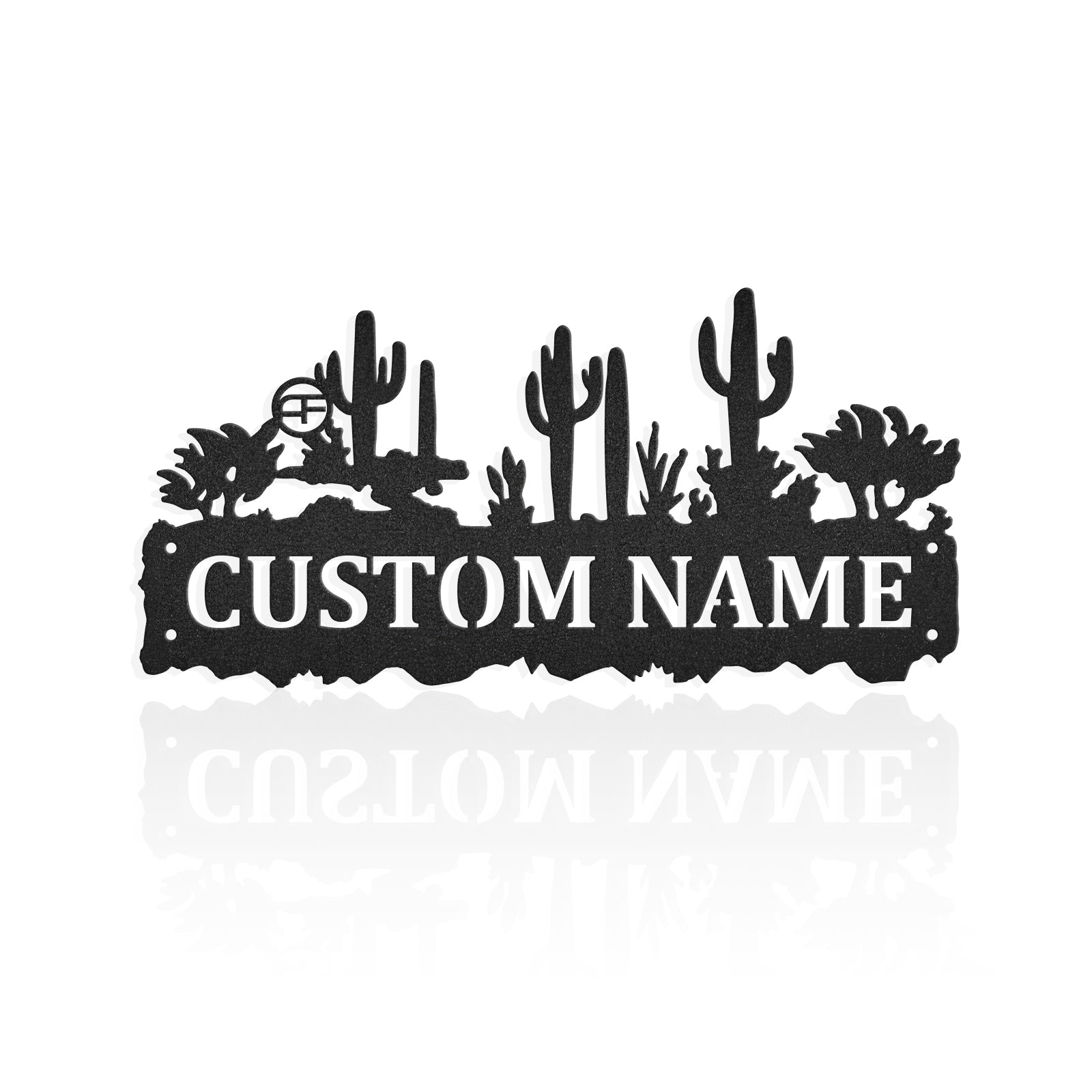 Desert Scene 2 Metal Wall Art