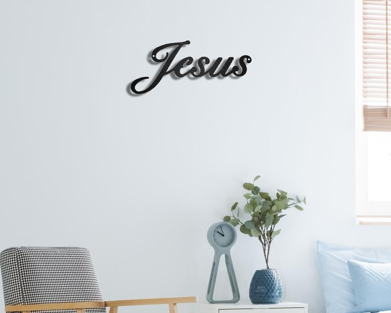 Jesus Catholic Consecration Religious Decor Metal Wall Art