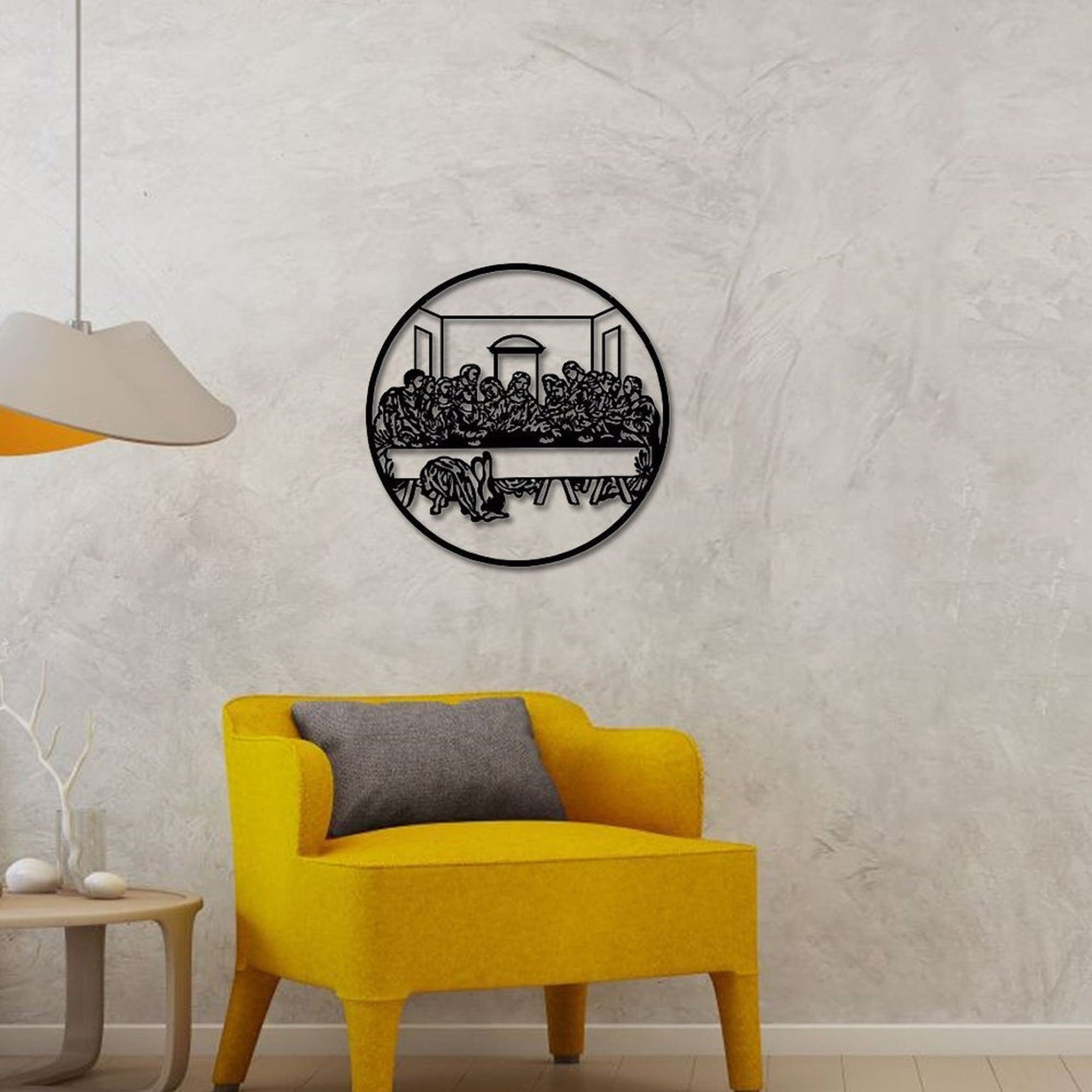 Last Supper Da Vinci Christian Religious Decor Metal Wall Art