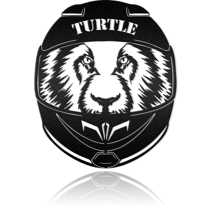 Lion Motorbike Customized Name Metal Wall Art Decor