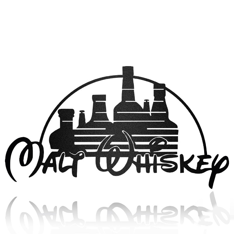 Malt Whiskey Metal Wall Art