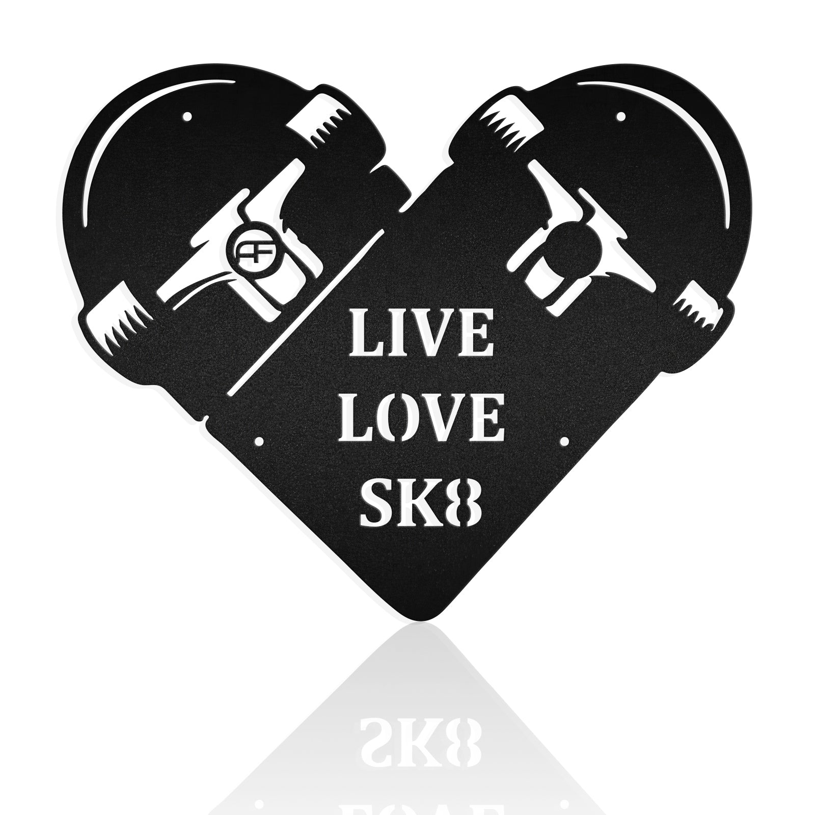 Love Live Skate Metal Wall Art