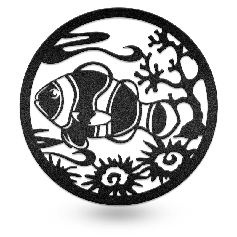 Nemo Fish Decorative Sign Sea Ocean Metal Wall Art