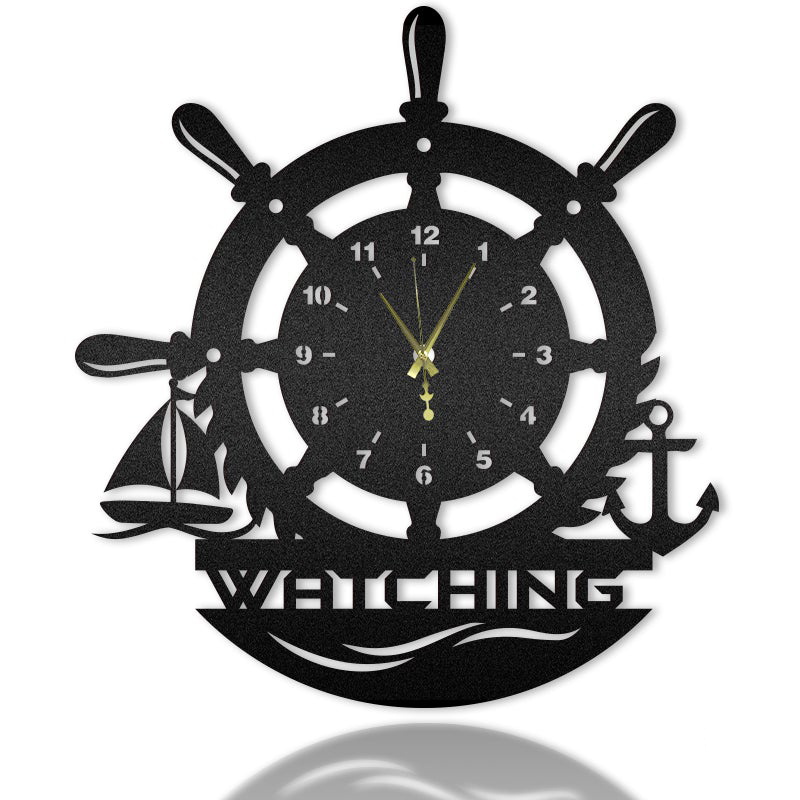 Yachting Club Nautical Metal Wall Art
