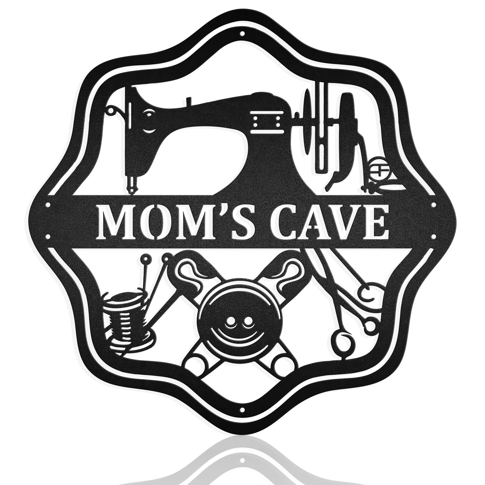 Art Design Sewing Wall Art Sewing Room Decor Custom Metal Wall Art