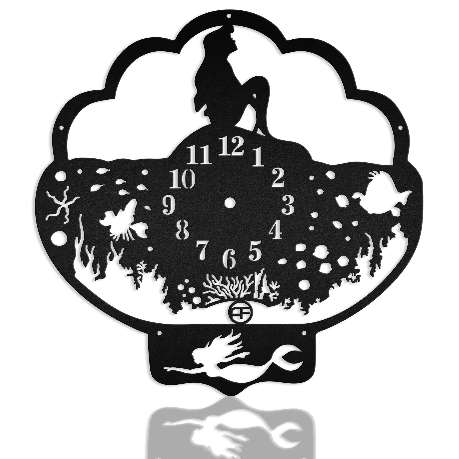 The Little Mermaid House Decor Metal Wall Art