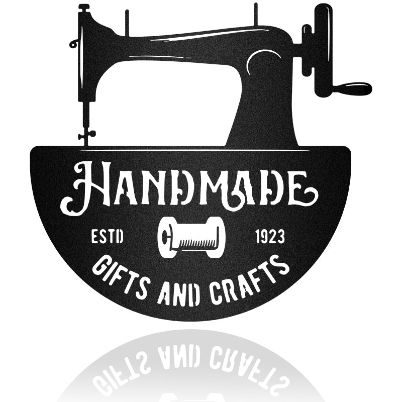 Sewing Art Metal Wall Art