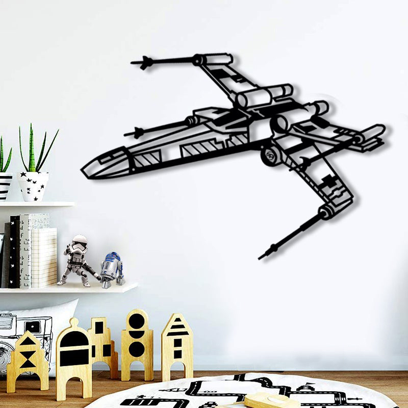 Star Wars X-Wing Fighter Metal Wall Art