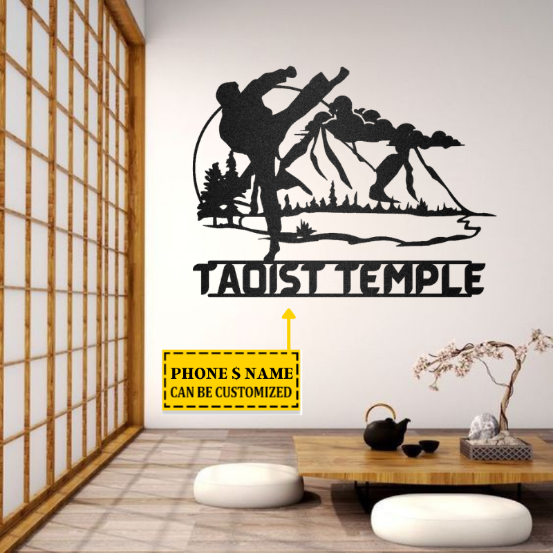 Karate Metal Wall Art