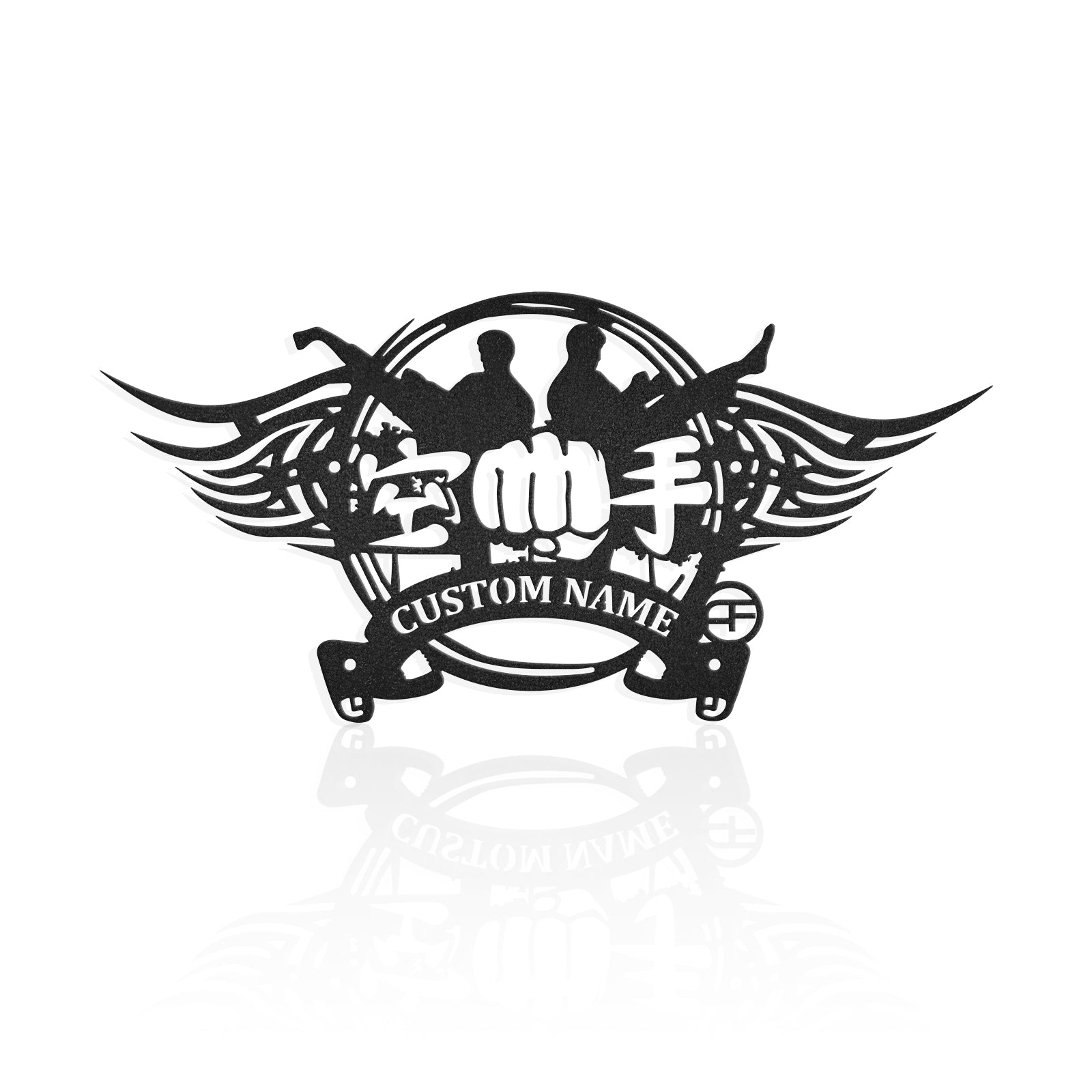 Karate Martial Arts Metal Wall Art