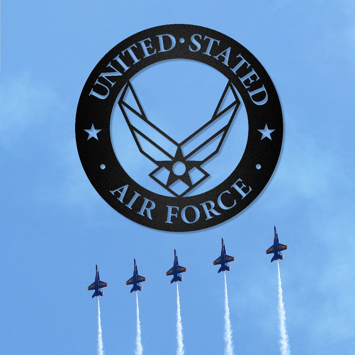 Us Air Force Metal Wall Art