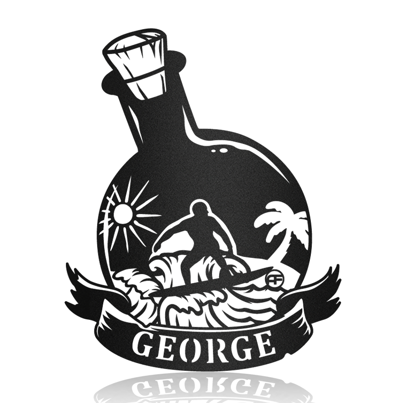 Surfing Is Amazing Mental Wall Art