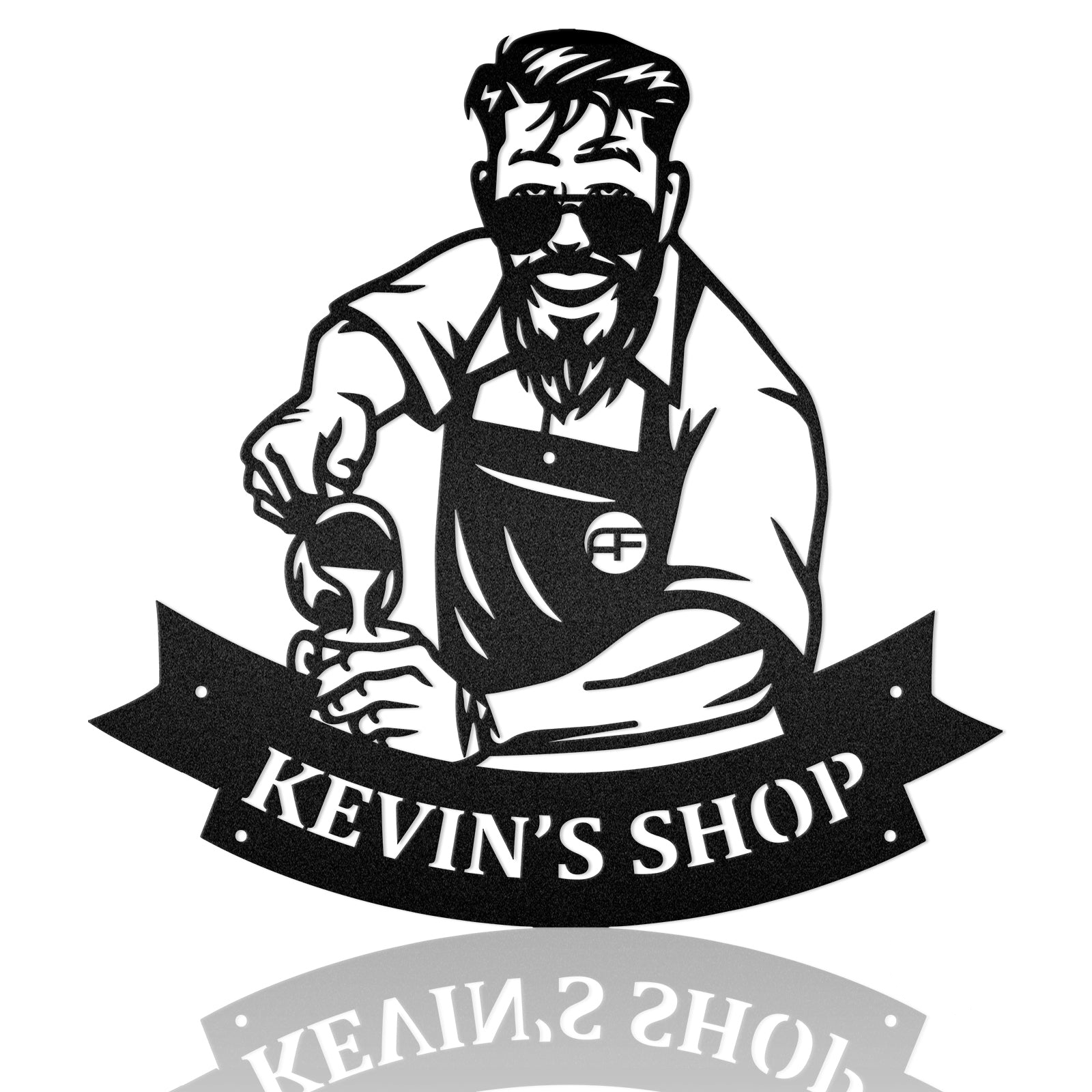 Coffee Shop Metal Wall Art Ver2