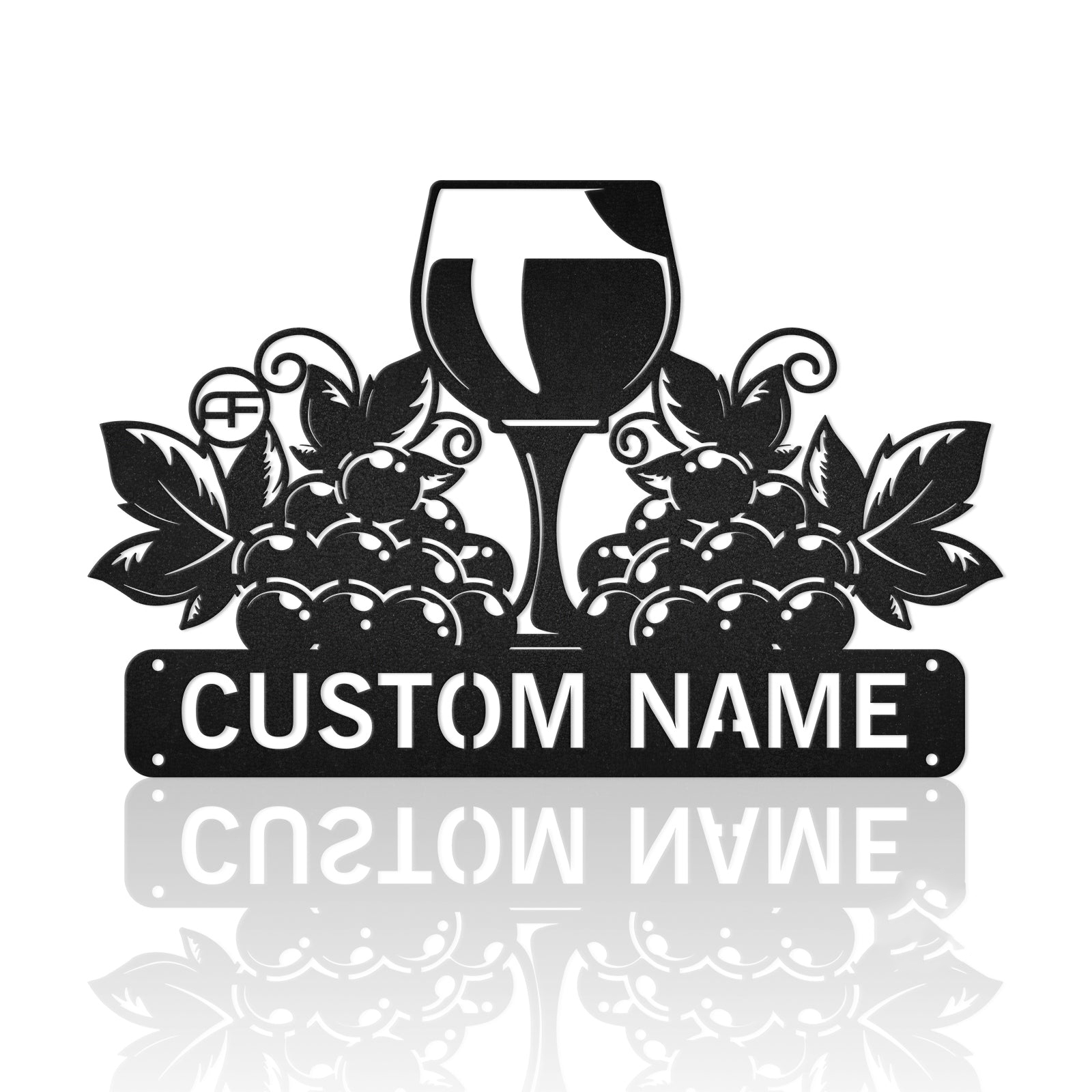 Wine Shop Metal Wall Art