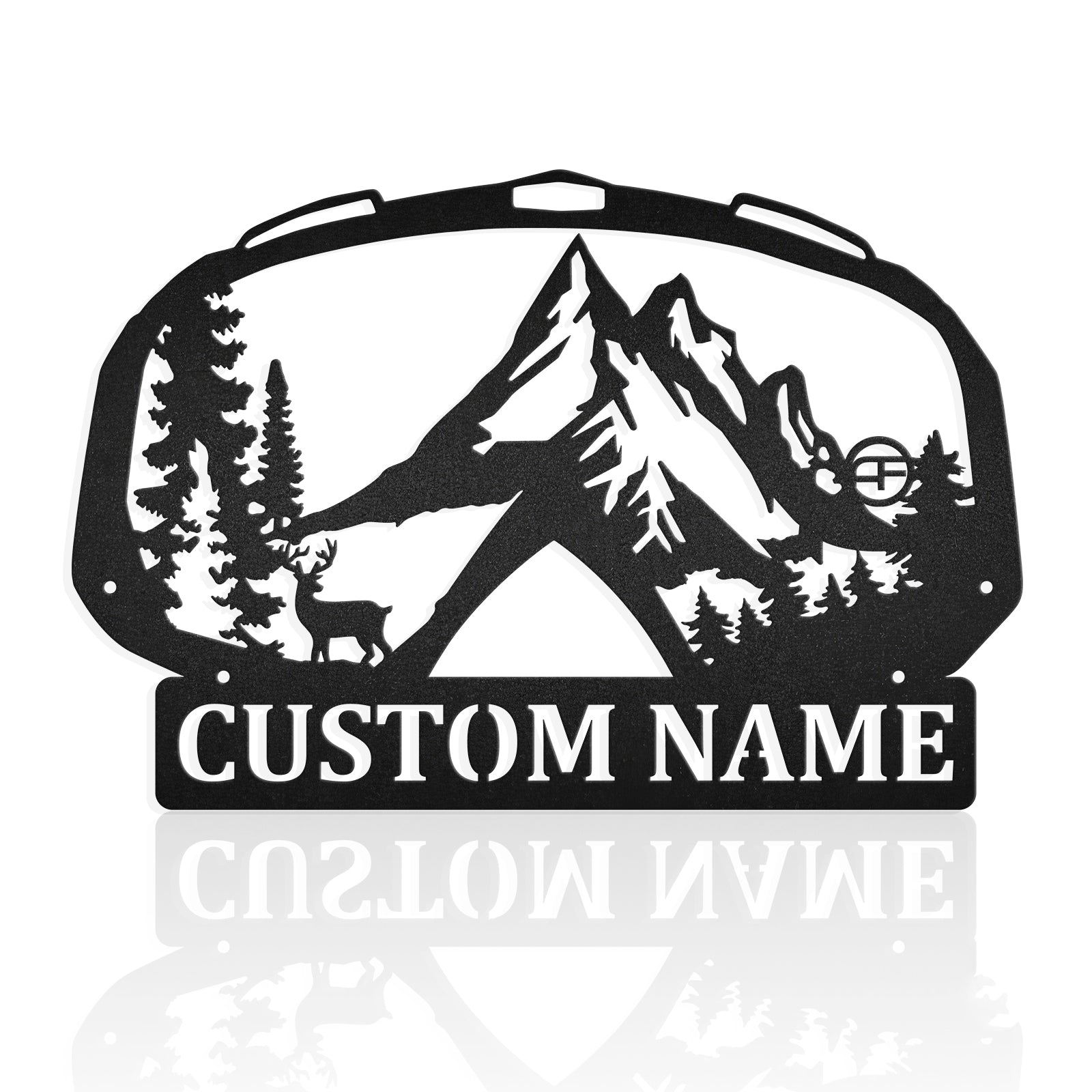 Safety Goggles Metal Wall Art