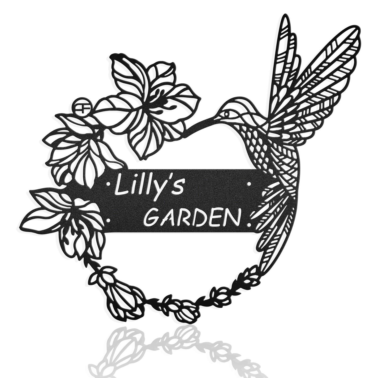 Welcome To The Garden Custom Metal Sign Metal Wall Art