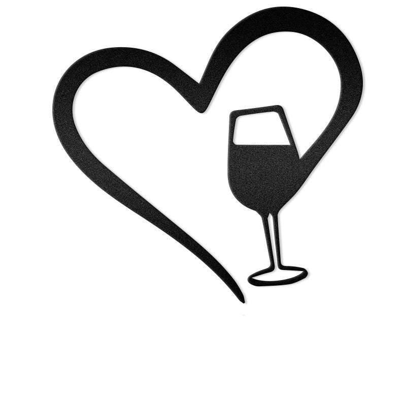 Wine Lover Metal Wall Art